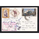 Nepal/Expeditions 1974 Royal Air Force Himalayan Expedition Dhaulagiri IV autographed by