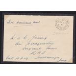 Iraq 1953 Shaibah 'Inter Command Mail' with FPO datestamp. Quiet scarce