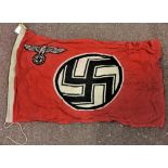 German WWII Party Flag stamped Munchen 1943. See terms and conditions.
