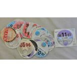 Vehicle Tax Disc's - a collection of 1976-2015 (80 approx)