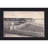 Ceylon 1913 Postcard Jaffna Fort Ceylon, used view, Jaffna to Suffolk.