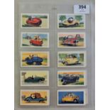 Mills Miniature Cars and Scooters 1958 Set, 25/25, EX