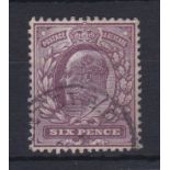 Great Britain 1911-13-6d, royal purple (SG295) very fine used