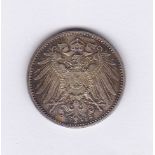 Germany (Empire) 1900 G, Mark AUNC with lustre, Scarce KM14