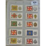 Players Regimental Standards and Cap Badges 1930 Set, 50/50, EX