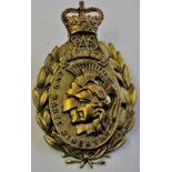 2/1 SAS (Artists) Battalion Cap badge, QC (White metal, lugs) Scarce cap original badge in excellent