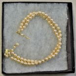 Simulated Pearl Choker 11"