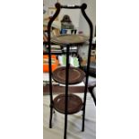 Antique Cake Stand-Needs some polishing - in very good condition