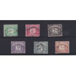 Great Britain-Postage Dues 1914-22-fine range with 1914 1/2d to5d, less 1.1/2d, but with 4d(D6)(5)