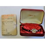 Timex Ladies Watch-In original box with guarantee, purchased 20th May 1966(not working)