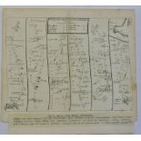 Antique Maps - 1719 Road Map - Kings Lynn to Harwich from 'Principle Roads of England and Wales'