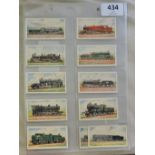 Wills Railway Engines 1924 Set, 50/50, VG/EX nice lot