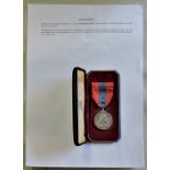 Imperial Service Medal EIIR to William Dell, a Linotype Operator at Her Majesty's Stationary Office,