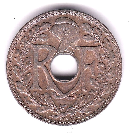 French Indo-China 1936 Half Cent, KM 20, AUNC, Full lustre - Image 2 of 3