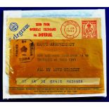 Telegram London E.C.4 Telegram with envelop 1944 2'/2d