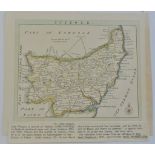 Antique Maps - 1769 map from 'England Displayed'(Previously small British Atlas)20cmx16cm, very