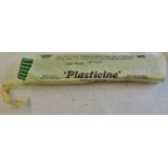 Plasticine' The World Famous Modelling material'. In original wrap.