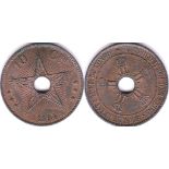 Belgian Congo 1894 10 Cents, KM 4, AUNC