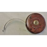 Surveyors Steel Tape Measure -C1920's to measure 100' -Good condition and top quality from