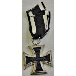 Imperial German Pattern 1870 Franco-Prussian War Iron Cross Second Class, one piece construction