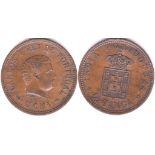 Portuguese India 1901 1/2 Tanga, KM 16, AUNC, nice example