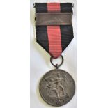 German 1st October Commemorative Occupation Medal with Prague Bar (sold as seen)