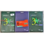Hong Kong 2000 P.O. Christmas Card Packs (4 Different), 3 pack local mail, 3 pack Airmail, 6 pack