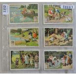 Liebig 1910 Summer Pursuits set 6 Sanguinetti 991