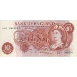 England - £5 blue 1963 C23 572329 Hollom UNC