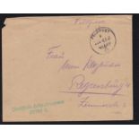 Germany 1941 Feldpost Letter to Regeusborg with contents
