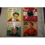 Elvis Presley-(9) singles 45's,RCA records from 1960, good lot