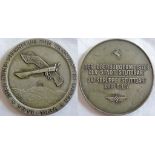 German Nazi Scarce-DLV 1911-1936 Flying Commemorative Medallion.