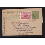 Australia 1934-Wrapper to Sussex.