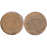 Medallion 1855-Paris Universal Exposition - bronze medal of honour, Alexandre Pere + Fils, 45mm,