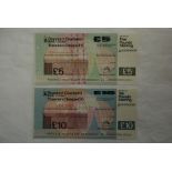 Travellers Cheque-Standard Chartered Bank,£5,£10,£20 and £50 Specimen set, UNC(4)