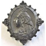 Queen Victoria Memorial Brooch.