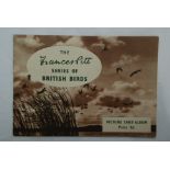 Brooke Bond - British Birds 1954 set by Francis Pitt, 20/20 in special card album. Quite scarce, cat