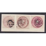 Great Britain-Advertising Stationery, Victorian Cut-Outs, W.H.Smith, penny, Three half pence and
