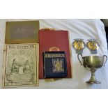 Mixed Crest Album Booklets, 1930 Military Trophy etc