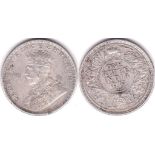 India 1913(C) Rupee, KM 524, VF+, Small etc