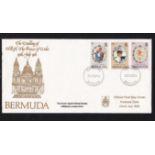 Bermuda 1981-22nd July Royal Wedding FDC printed address