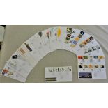 Great Britain 1995/1996 (16) First Day Covers. Typed Address