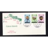 Calicos Island 1981-24th July Royal Wedding Official First day covers with London over print