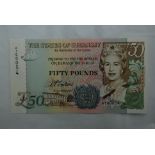 Guernsey 1994-£50, P59, Prefix A UNC-a beautiful banknote