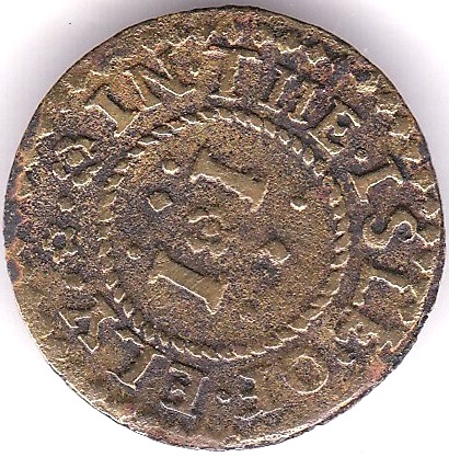 Token (1666) March (Cambs) Farthing Token 'John Ingrom of March' rev: 'In the Isle of Ely' AVF, - Image 2 of 3