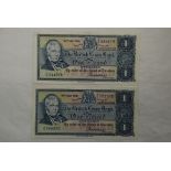 Scotland 1970-The British Linen Bank £1, P169b, GVF/EF(The Last British Linen Bank £1)(2)