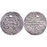 Edward IV Light Coinage (1464-70) Quatrefoils at neck, mm crown, (1468-9). Spink 2000. Nearly very