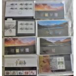 Great Britain Collections of Presentation Packs and FDC's