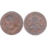 Haiti 1850 6 Centimes, KM 38, GVF