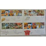 Great Britain selection of greetings stamps on First Day Cover, make good, superb used 1990/91/92